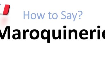 How to Pronounce Maroquinerie? What is It? French Translation & Definition (Louis Vuitton)