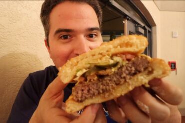 Quick French Quarter Beignet Burger - Sassagoula Floatworks and Food Factory