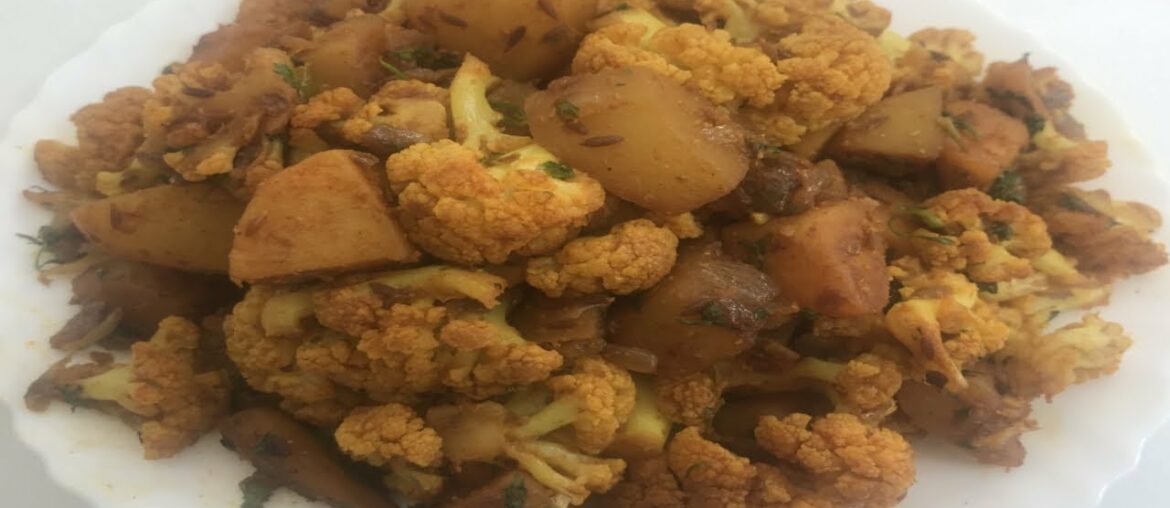 Aloo Gobhi Fry I Simple and Tasty Aloo Gobhi Recipe I Cauliflower and Potato Fry I Lunch Box Recipe
