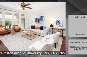 2624 Milton Avenue, University Park, TX 75205