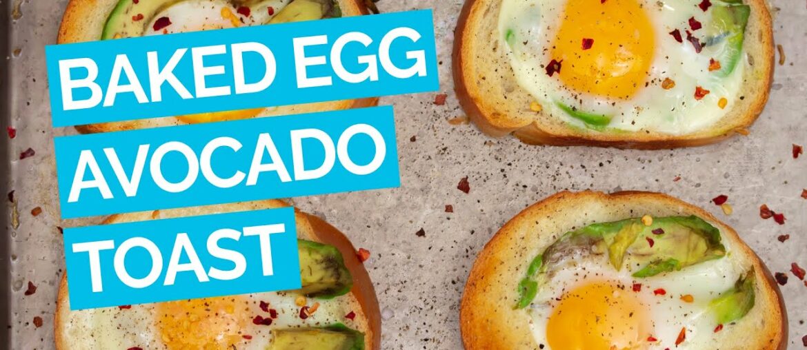 Baked Egg Avocado Toast Recipe Baked Egg Avocado Toast Recipe