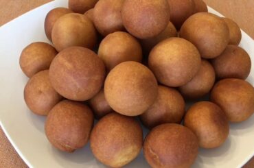 Easy Fry Condensed milk Dough Balls Recipe