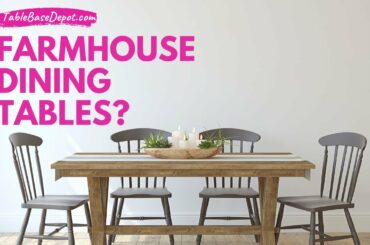 Farmhouse Dining Tables Restaurant Tables - TableBaseDepot.com 323-488-6323