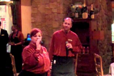 Le Provençal Waiters Perform French & Italian Songs | Paris Las Vegas