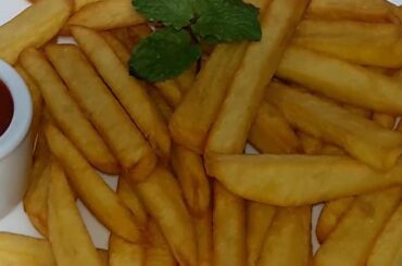 French Fry Recipe | Potato Crispy French Fry Easy Homemade Bangla Recipe
