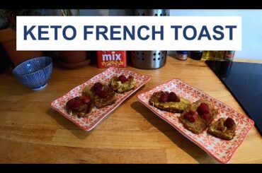 THE EASIEST KETO FRENCH TOAST | LOW CARB | [KETO SNACK] | Keto recipe