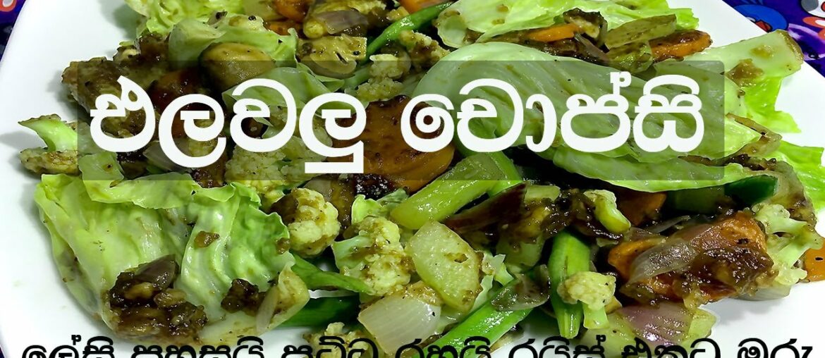වෙජිටබල් චොප්සි මෙහෙම හදන්න පට්ට රහයි / Vegetable Chop Suey Recipe by katata serata වෙජිටබල් චොප්සි මෙහෙම හදන්න පට්ට රහයි / Vegetable Chop Suey Recipe by katata serata
