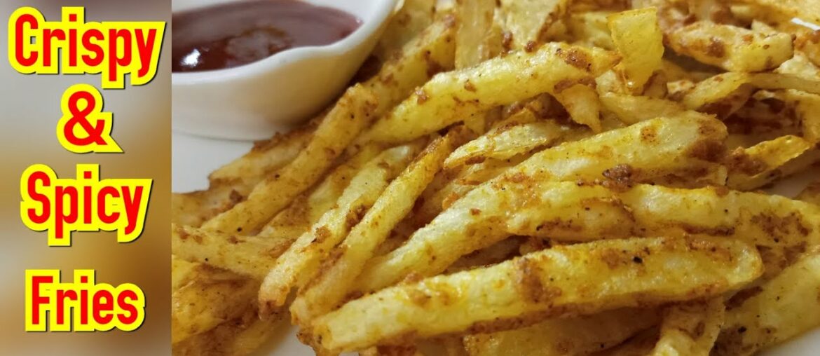 Crispy & Spicy Fries Recipe | Masala French Fries | Homemade French Fries |  Ramazan Special Fries