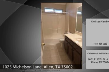 1025 Michelson Lane, Allen, TX 75002