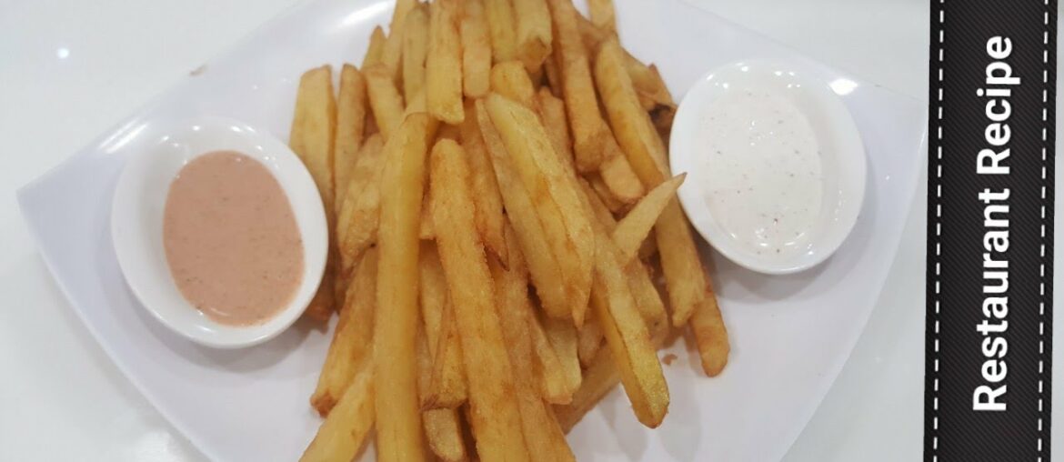 Crispy French Fries Restaurant Recipe | How To Make Crispy French Fries | Street Food Pakistan