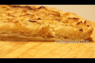 French Onion Tart recipe by videoculinary.com