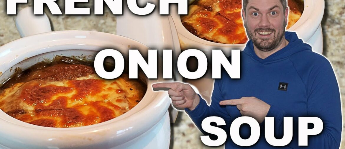 EASY French Onion Soup Recipe (with croutons) EASY French Onion Soup Recipe (with croutons)