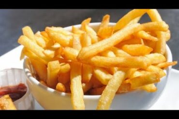 Crispy french fries recipe|آلو کے چپس بنانے کا طریقہ|Pak foods secret