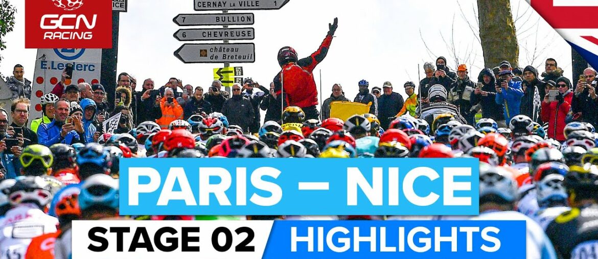 Paris-Nice 2020 Stage 2 HIGHLIGHTS | Chevreuse - Chalette-Sur-Loing