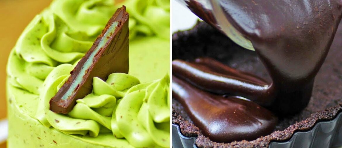 3 Amazing Cake Ideas | Chocolate Mint Cake, Fence Cake & Oreo Tart | French Recipes 3 Amazing Cake Ideas | Chocolate Mint Cake, Fence Cake & Oreo Tart | French Recipes