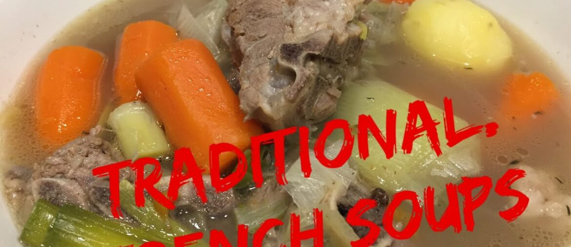Traditional French soups