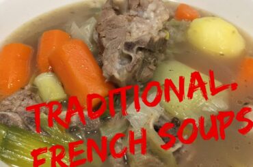 Traditional French soups