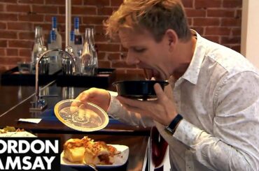 Gordon Ramsay Eats Some of the Worst Food EVER On Hotel Hell | Compilation