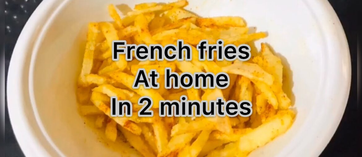 French Fries At Home|| mee telugu ammai