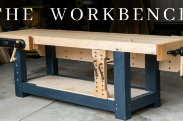 The PERFECT Woodworking Workbench // How To Build The Ultimate Hybrid Workholding Bench