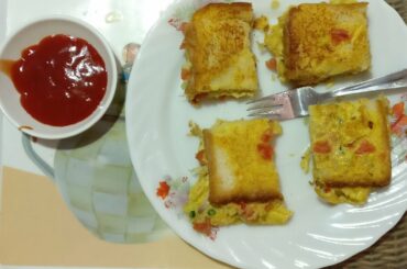 French Toast Recipe | Easy French Omelette Toast | french toast omelet sandwich | Foodlover's