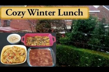 குளிர்காலத்திற்கு ஏற்ற Lunch Recipes | Cozy winter Lunch | Lunch routine in Tamil | Tamil vlog