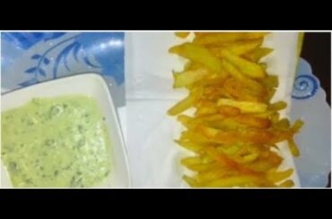 Crispy French fries Recipe - Homemade crispy fries recipe