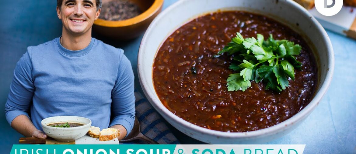 RECIPE: GUINNESS Onion Soup & Soda Bread! ST. PATRICKS DAY!