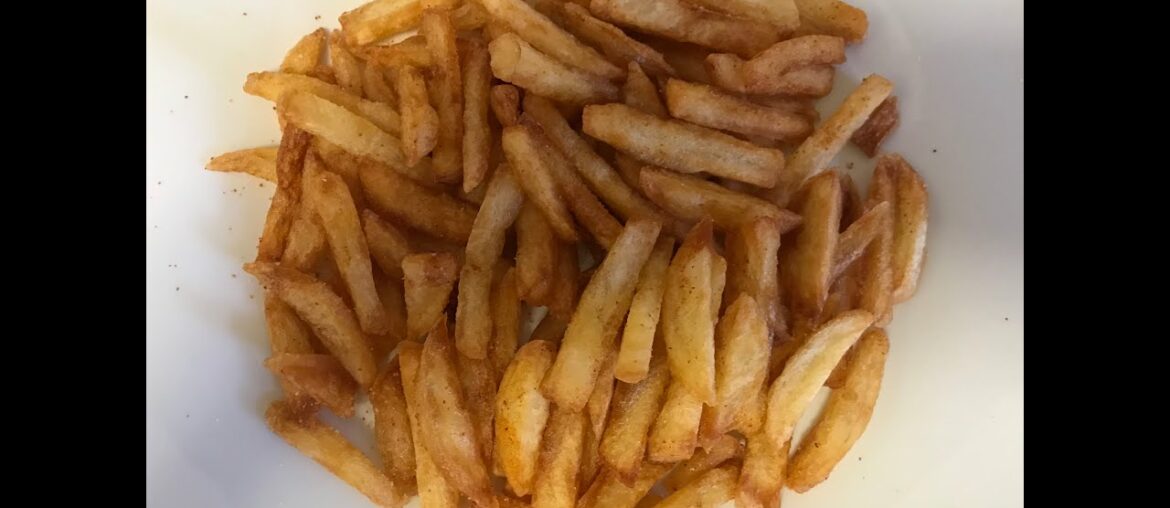 French fries/Home made perfect french fries /restarent style