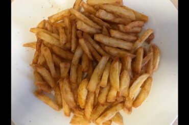 French fries/Home made perfect french fries /restarent style