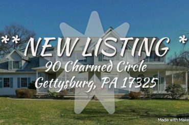 NEW LISTING! 90 Charmed Circle, Gettysburg, PA 17325
