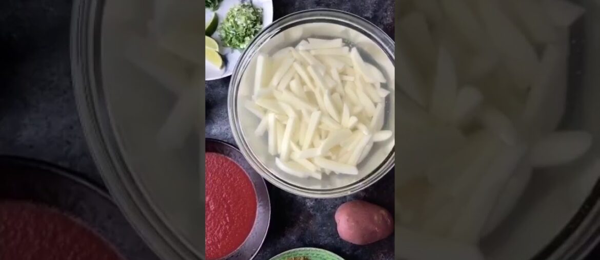 Masala French Fries Recipe II Aloo Finger Chips II French Fries Restaurant Style