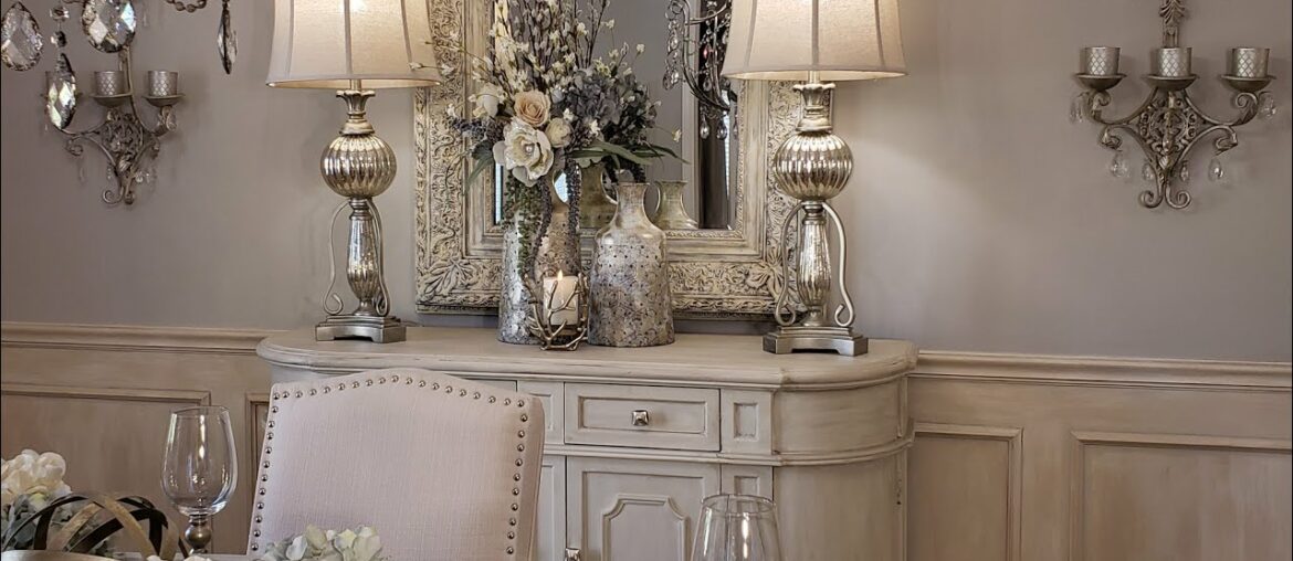 Dining Room Tour/ Decorate with me