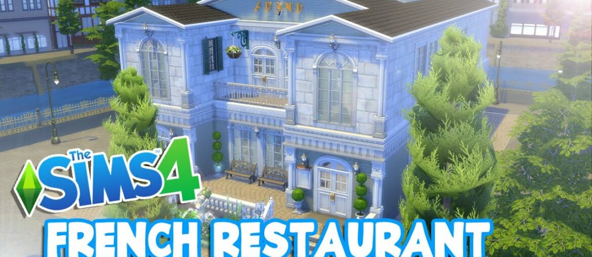 French Restaurant | Sims 4: Speed Build