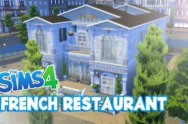 French Restaurant | Sims 4: Speed Build
