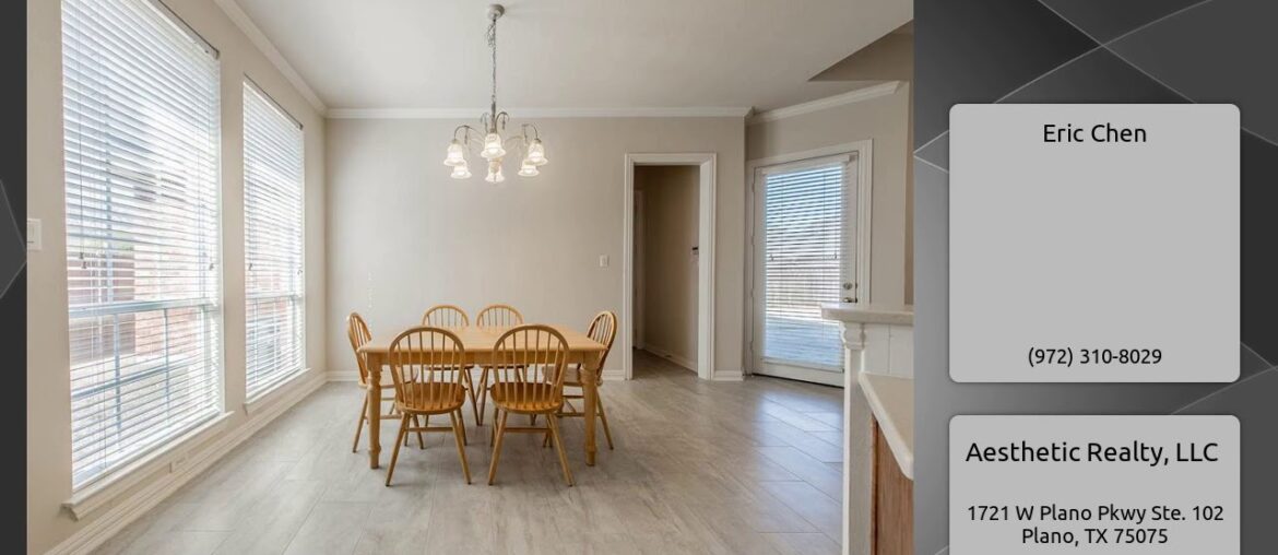 4553 Meadow Ridge Drive, Plano, TX 75093 4553 Meadow Ridge Drive, Plano, TX 75093