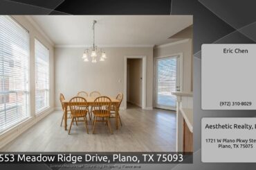 4553 Meadow Ridge Drive, Plano, TX 75093