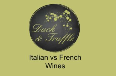 Italian French Wines Comparison
