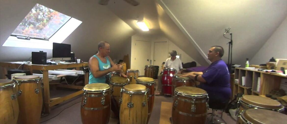 PM Percussion French Oak Wine Barrel Quinto (Conga) Solo Drum Sound Demo