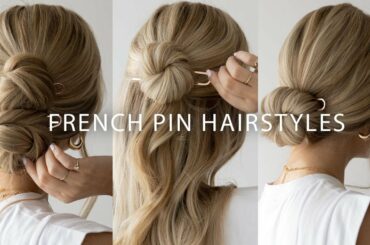 4 EASY Ways to use a French Pin 🌸