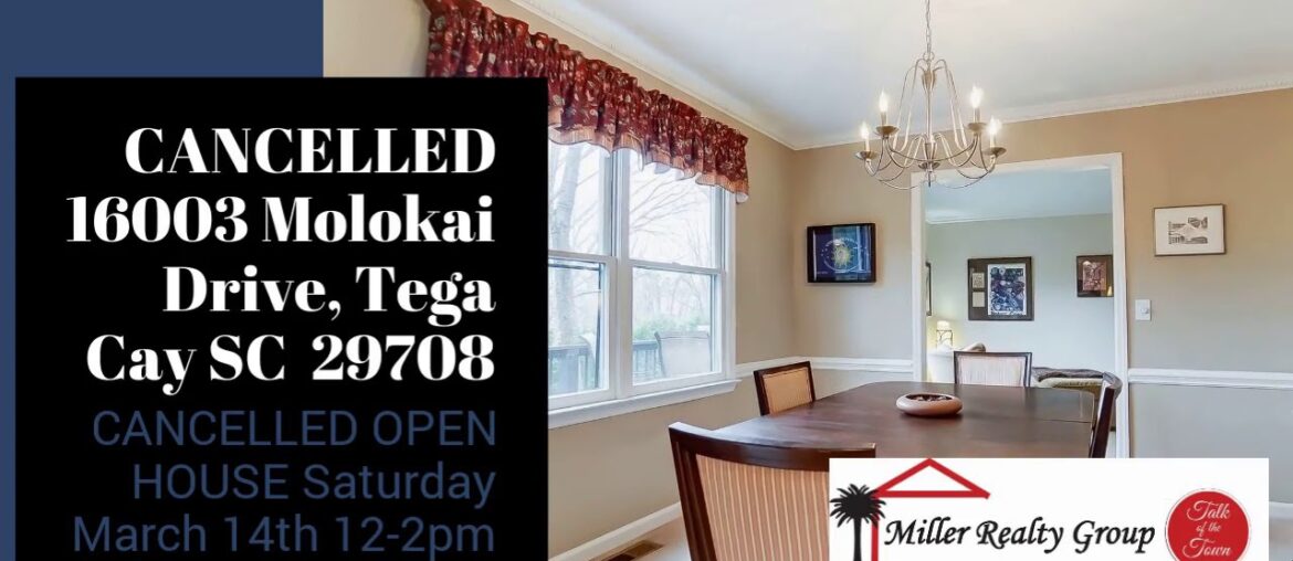 CANCELLED 16003 Molokai Drive, Tega Cay SC  29708