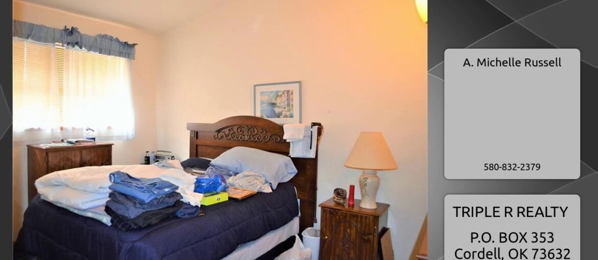 706 N West Street, Cordell, OK 73632 706 N West Street, Cordell, OK 73632