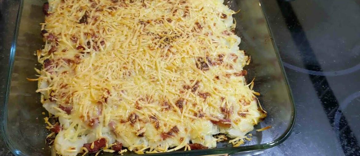 Cauliflower gratin with cheese recipe (gratin de chou-fleur in French)