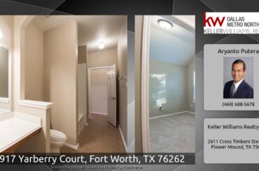 3917 Yarberry Court, Fort Worth, TX 76262