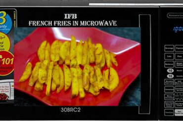 Crispy French Fries in IFB Microwave| How to Make French Fries| Microwave Recipes