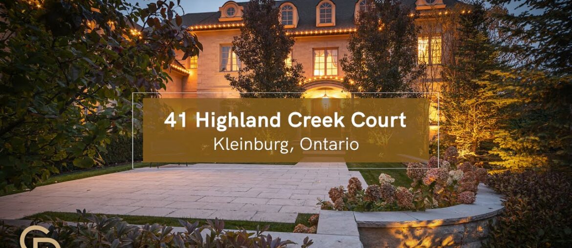 41 Highland Creek Court • Kleinburg • Listed by Cecilia De Freitas
