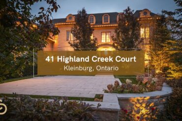 41 Highland Creek Court • Kleinburg • Listed by Cecilia De Freitas