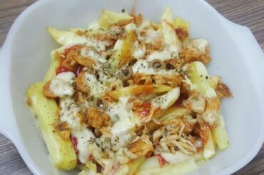 Pizza Fries RecipeKitchen with Saima.