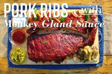 Grilled Pork Spare Ribs with homemade MONKEY GLAND sauce | Oak Smoked | Wolkberg Artisans |