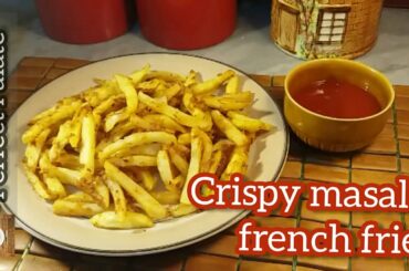 Crispy masala french fries | spicy french fries recipe by Perfect Palate
